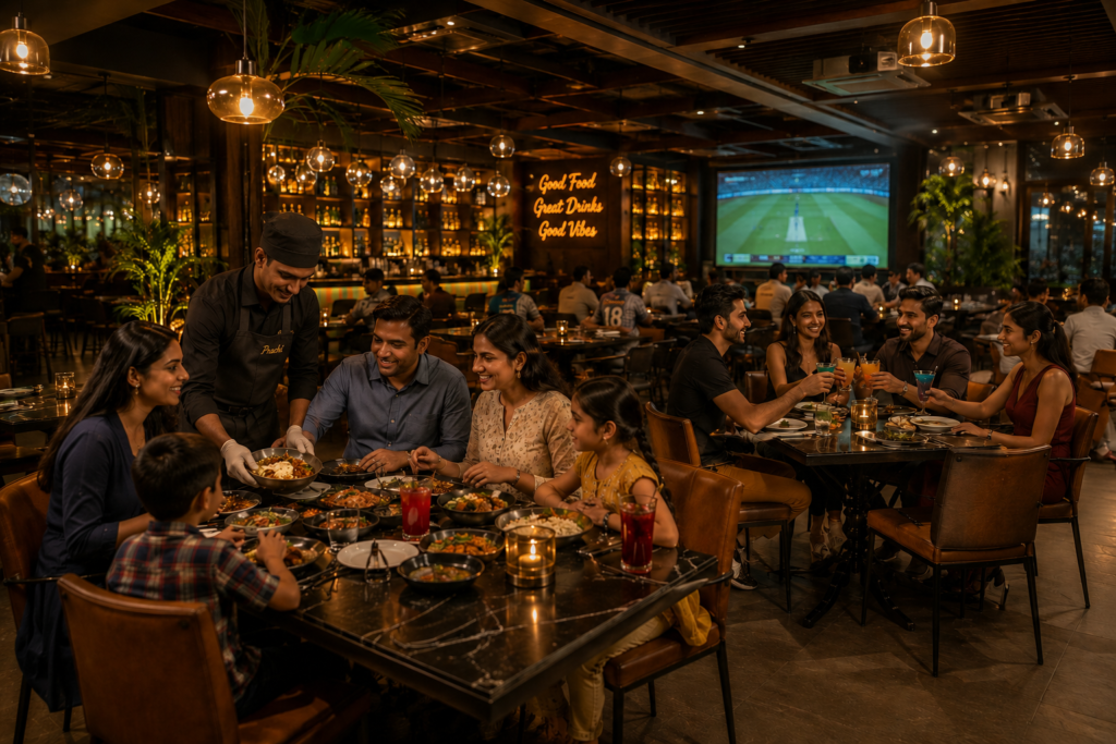 Best family dining restaurant in Kharadi Pune